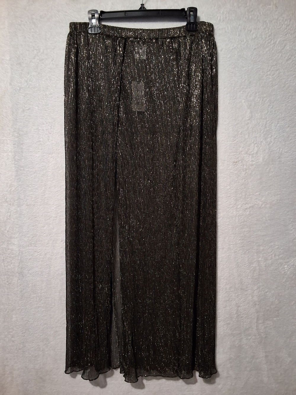 Shade & Shore Metallic Bronze Sheer Swim Coverup Skirt